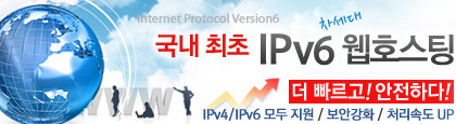 IPv6 À¥È£½ºÆÃ º¸±â